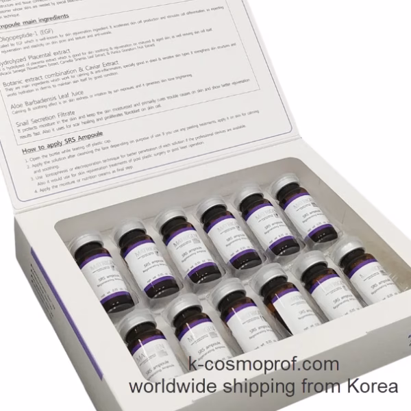 Matrigen Regenerating ampoule    SRS Skin Rejuvenation System 1 pack12 pcs   K COSMOPROF