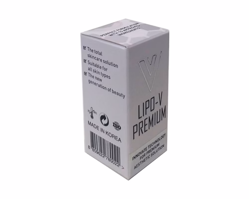 LIPO V PREMIUM KOREA Solution to act against cellulite and localised fat Improving circulation combating cellulite or fat 10ml5pcs   K COSMOPROF