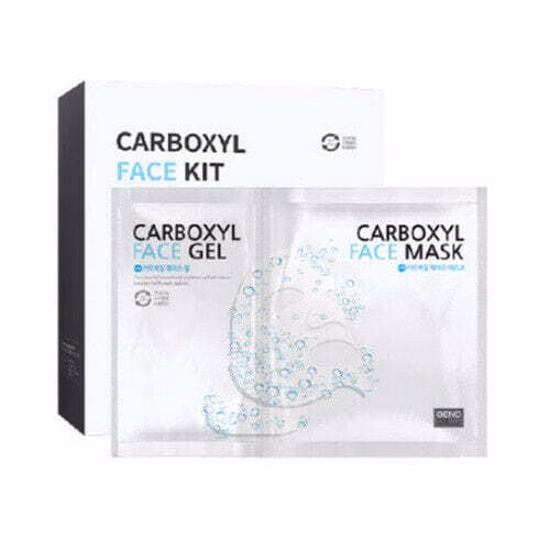 Carboxyl Geno Cell Carboxy CO2 mask - Professional therapy Medisys Genocell 5 mask+5 gel  - K-COSMOPROF