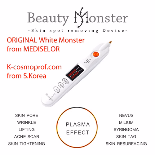 Beauty Monster White ORIGINAL MEDISELOR Plasma Pen - Non-surgical blepharoplasty device S. Korea  - K-COSMOPROF