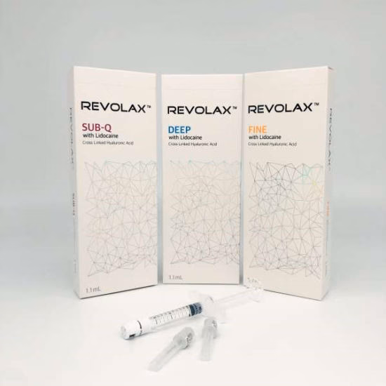 Revolax hyaluronic dermal filler injectable filler gel 1ml korea cross linked hyaluronic acid | K cosmoprof