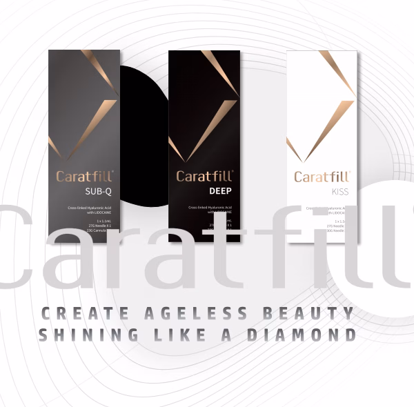 Caratfill filler Cross-linked Hyaluronic Acid - 1.1ml Korea