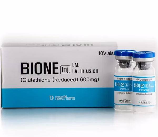 Bione INJ L-reduced Glutathione Injection 600mg *10 Korea